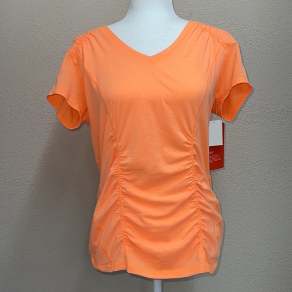 Zella Tops - Zella Z Tee in Coral Sorbet.  NWT